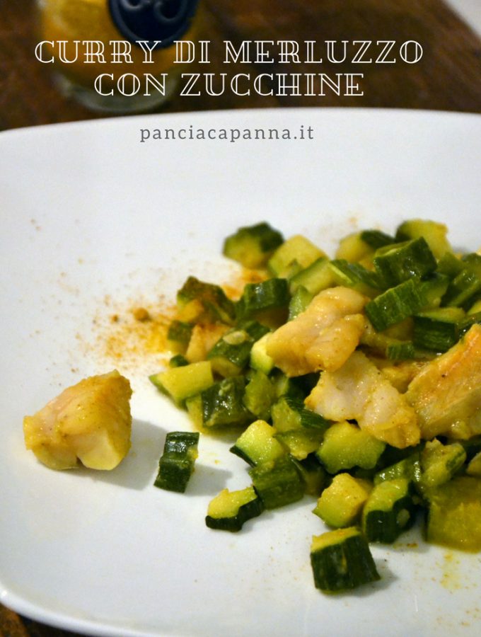 Curry di merluzzo con zucchine